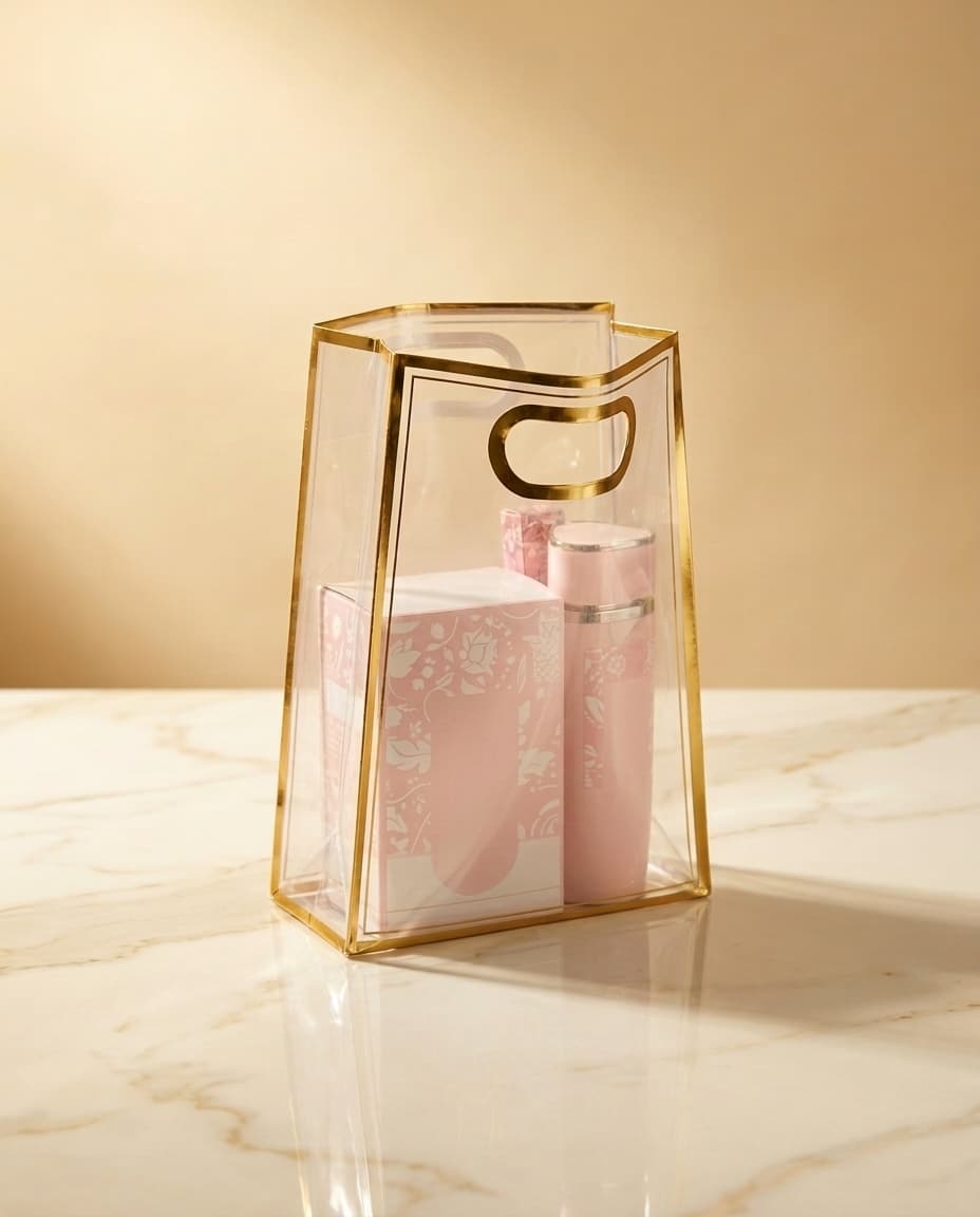 Geschenktasche Gold
